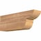 Ekena Millwork Crestline Smooth Rafter Tail, Western Red Cedar, 3 1/2"W x 6"H x 16"L RFT04X06X16CRE00SWR - alternate 1
